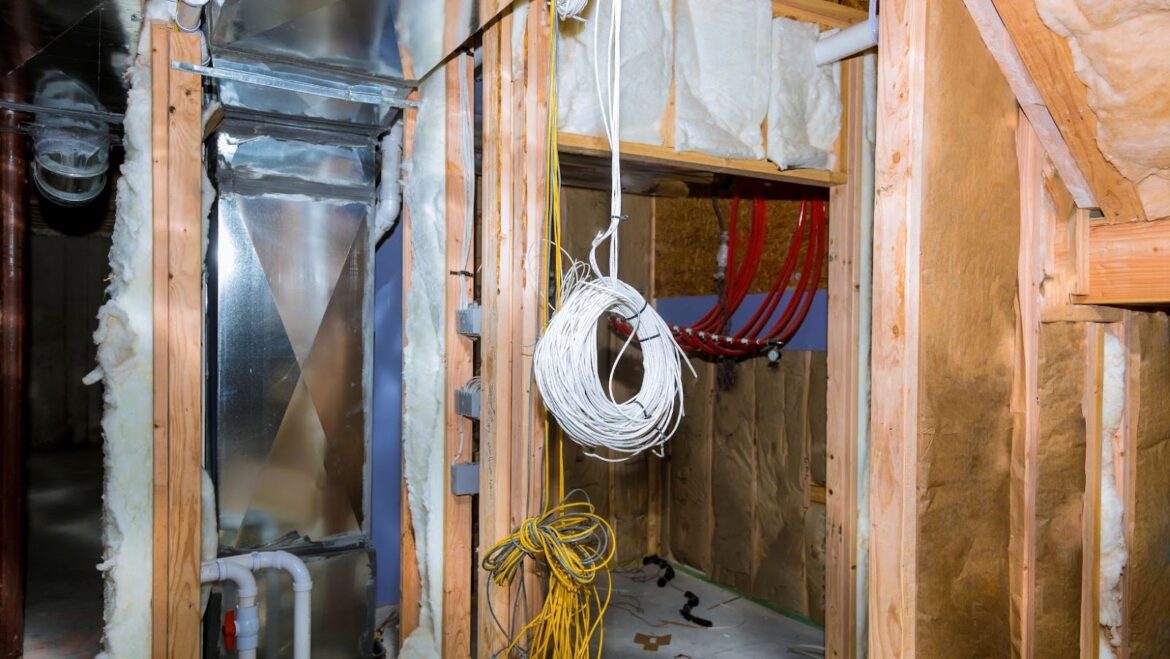 The benefits of running electrical wire in an unfinished basement KD