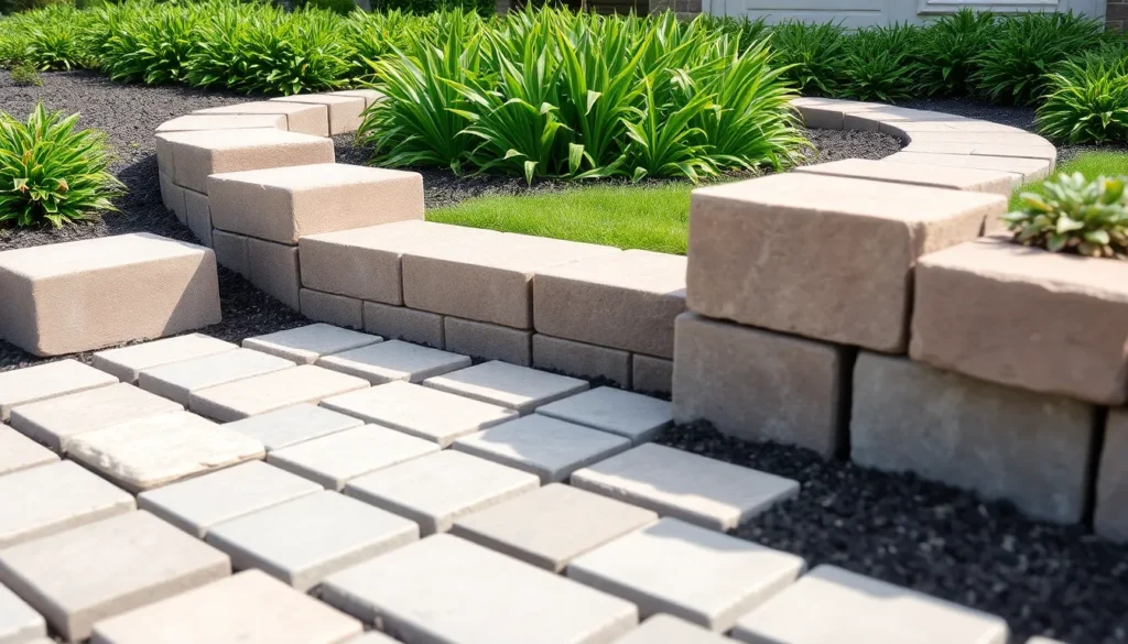 landscaping block