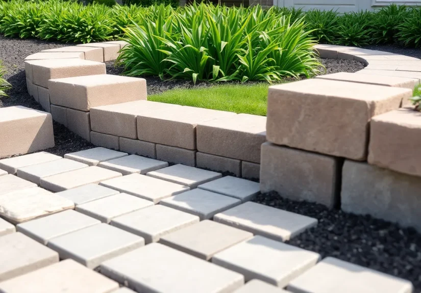landscaping block