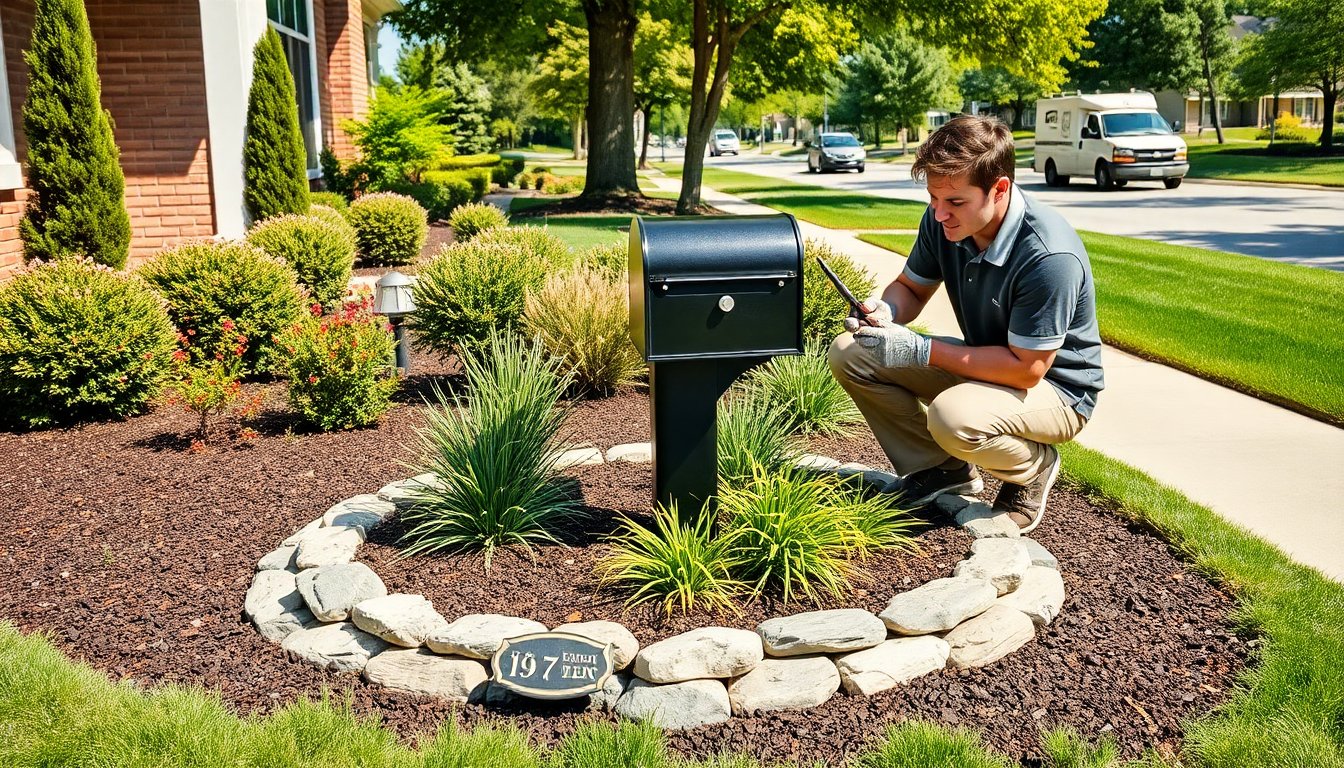 mailbox landscaping