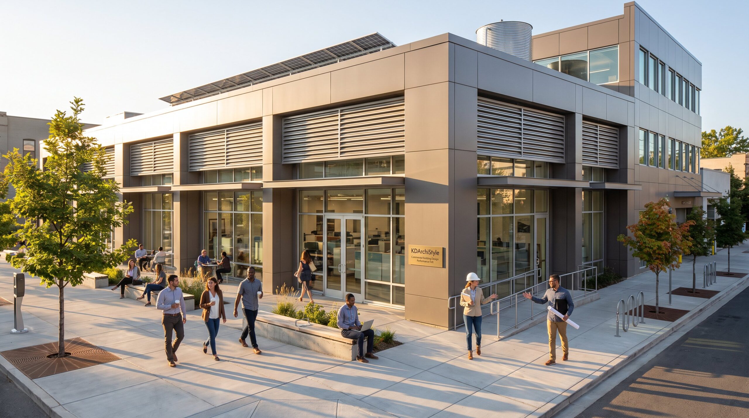 KDArchiStyle Commercial Building Design
