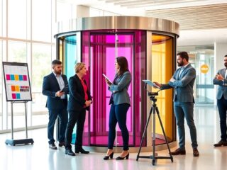 revolving door quirky colorful solutions kdaterratech