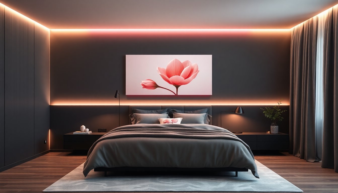 neonish blooms archikdtechs nightlight spicy bedroom